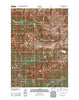 Crater Lake Wyoming Historical topographic map, 1:24000 scale, 7.5 X 7.5 Minute, Year 2012