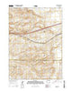 Creston Wyoming Current topographic map, 1:24000 scale, 7.5 X 7.5 Minute, Year 2015