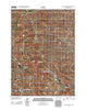 Cretaceous Mountain Wyoming Historical topographic map, 1:24000 scale, 7.5 X 7.5 Minute, Year 2012