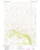 Crooks Mountain Wyoming Historical topographic map, 1:24000 scale, 7.5 X 7.5 Minute, Year 1951