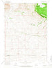 Crooks Peak Wyoming Historical topographic map, 1:24000 scale, 7.5 X 7.5 Minute, Year 1961