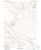 Crowheart Butte Wyoming Historical topographic map, 1:24000 scale, 7.5 X 7.5 Minute, Year 1952