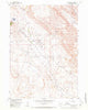 Crowheart NE Wyoming Historical topographic map, 1:24000 scale, 7.5 X 7.5 Minute, Year 1957