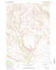 Crowheart NW Wyoming Historical topographic map, 1:24000 scale, 7.5 X 7.5 Minute, Year 1952