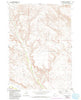 Crowheart NW Wyoming Historical topographic map, 1:24000 scale, 7.5 X 7.5 Minute, Year 1952