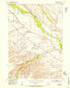 Crowheart Wyoming Historical topographic map, 1:24000 scale, 7.5 X 7.5 Minute, Year 1952