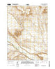 Crowheart Butte Wyoming Current topographic map, 1:24000 scale, 7.5 X 7.5 Minute, Year 2015