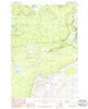 Crystal Falls Wyoming Historical topographic map, 1:24000 scale, 7.5 X 7.5 Minute, Year 1986