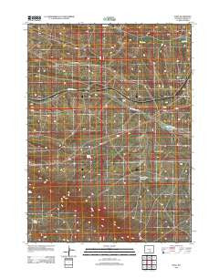 Dana Wyoming Historical topographic map, 1:24000 scale, 7.5 X 7.5 Minute, Year 2012