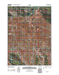 Daniel Wyoming Historical topographic map, 1:24000 scale, 7.5 X 7.5 Minute, Year 2012