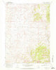 Davidson Flats Wyoming Historical topographic map, 1:24000 scale, 7.5 X 7.5 Minute, Year 1968