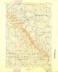 Dayton Wyoming Historical topographic map, 1:125000 scale, 30 X 30 Minute, Year 1901