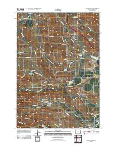 Dayton North Wyoming Historical topographic map, 1:24000 scale, 7.5 X 7.5 Minute, Year 2011