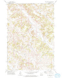 Dead Horse Lake Wyoming Historical topographic map, 1:24000 scale, 7.5 X 7.5 Minute, Year 1971