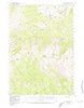 Dead Indian Peak Wyoming Historical topographic map, 1:62500 scale, 15 X 15 Minute, Year 1956