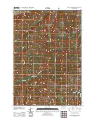 Dead Indian Meadows Wyoming Historical topographic map, 1:24000 scale, 7.5 X 7.5 Minute, Year 2012