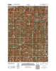 Dead Indian Meadows Wyoming Historical topographic map, 1:24000 scale, 7.5 X 7.5 Minute, Year 2012