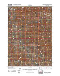 Dead Woman Crossing Wyoming Historical topographic map, 1:24000 scale, 7.5 X 7.5 Minute, Year 2012