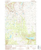 Deep Lake Wyoming Historical topographic map, 1:24000 scale, 7.5 X 7.5 Minute, Year 1987