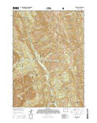 Deer Creek Wyoming Current topographic map, 1:24000 scale, 7.5 X 7.5 Minute, Year 2015