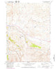 Del Monte Ridge Wyoming Historical topographic map, 1:24000 scale, 7.5 X 7.5 Minute, Year 1958