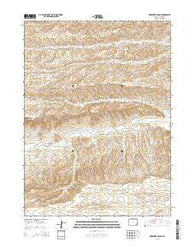 Dereemer Ranch Wyoming Current topographic map, 1:24000 scale, 7.5 X 7.5 Minute, Year 2015