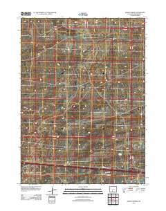 Desert Springs Wyoming Historical topographic map, 1:24000 scale, 7.5 X 7.5 Minute, Year 2012