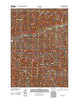 Devil Slide Wyoming Historical topographic map, 1:24000 scale, 7.5 X 7.5 Minute, Year 2012
