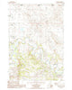Devils Run Wyoming Historical topographic map, 1:24000 scale, 7.5 X 7.5 Minute, Year 1984