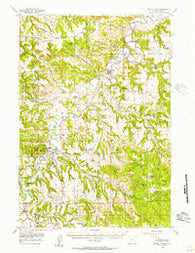 Devils Tower Wyoming Historical topographic map, 1:62500 scale, 15 X 15 Minute, Year 1955