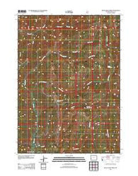 Devils Hole Creek Wyoming Historical topographic map, 1:24000 scale, 7.5 X 7.5 Minute, Year 2012