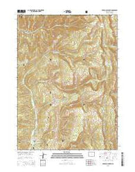 Devils Hole Creek Wyoming Current topographic map, 1:24000 scale, 7.5 X 7.5 Minute, Year 2015