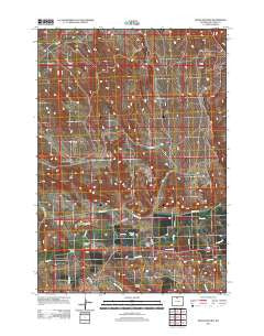 Devils Kitchen Wyoming Historical topographic map, 1:24000 scale, 7.5 X 7.5 Minute, Year 2012