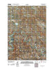 Devils Run Wyoming Historical topographic map, 1:24000 scale, 7.5 X 7.5 Minute, Year 2011