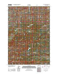 Devils Tooth Wyoming Historical topographic map, 1:24000 scale, 7.5 X 7.5 Minute, Year 2012