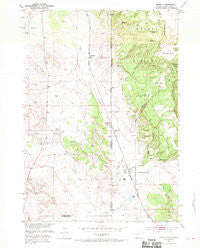 Dewey South Dakota Historical topographic map, 1:24000 scale, 7.5 X 7.5 Minute, Year 1951