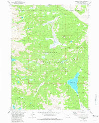 Dickinson Park Wyoming Historical topographic map, 1:24000 scale, 7.5 X 7.5 Minute, Year 1981