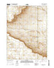 Dickinson Hill Wyoming Current topographic map, 1:24000 scale, 7.5 X 7.5 Minute, Year 2015
