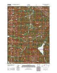 Dickinson Park Wyoming Historical topographic map, 1:24000 scale, 7.5 X 7.5 Minute, Year 2012