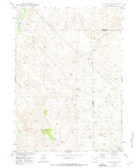 Dilts Ranch Wyoming Historical topographic map, 1:24000 scale, 7.5 X 7.5 Minute, Year 1949