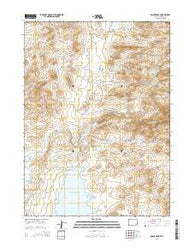 Dodge Ranch Wyoming Current topographic map, 1:24000 scale, 7.5 X 7.5 Minute, Year 2015