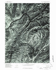 Doty Mountain NW Wyoming Historical topographic map, 1:24000 scale, 7.5 X 7.5 Minute, Year 1975