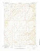 Doty Mountain Wyoming Historical topographic map, 1:62500 scale, 15 X 15 Minute, Year 1957
