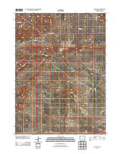 Doty Hill Wyoming Historical topographic map, 1:24000 scale, 7.5 X 7.5 Minute, Year 2012