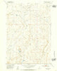 Double Butte Wyoming Historical topographic map, 1:24000 scale, 7.5 X 7.5 Minute, Year 1952