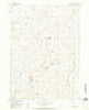 Double Butte Wyoming Historical topographic map, 1:24000 scale, 7.5 X 7.5 Minute, Year 1957