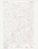 Double Butte Wyoming Historical topographic map, 1:24000 scale, 7.5 X 7.5 Minute, Year 1957