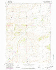 Double L Ranch Wyoming Historical topographic map, 1:24000 scale, 7.5 X 7.5 Minute, Year 1953