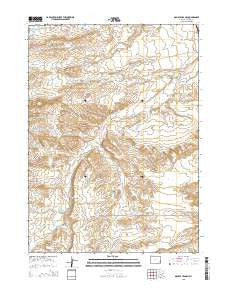 Double L Ranch Wyoming Current topographic map, 1:24000 scale, 7.5 X 7.5 Minute, Year 2015
