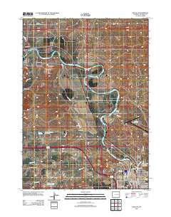 Douglas Wyoming Historical topographic map, 1:24000 scale, 7.5 X 7.5 Minute, Year 2012